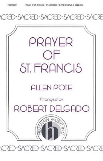 Prayer Of St. Francis (arr. Robert Delgado) Sheet Music Preview