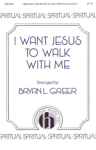 I Want Jesus To Walk With Me Sheet Music Preview