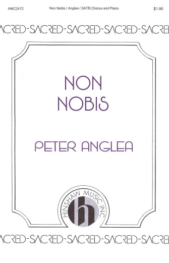 Non Nobis Sheet Music Preview