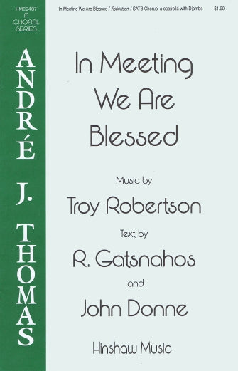 In Meeting We Are Blessed Sheet Music Preview