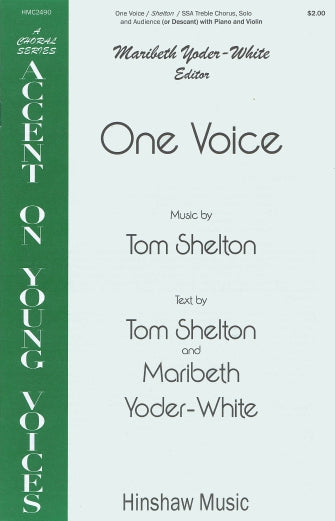 One Voice Sheet Music Preview