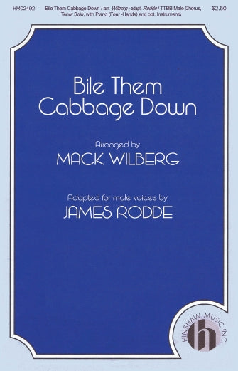 Bile Them Cabbage Down (adapt. James Rodde) Sheet Music Preview