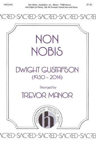 Non Nobis (arr. Trevor Manor) Sheet Music Preview