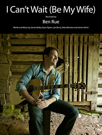 I Can't Wait (Be My Wife) Sheet Music Preview