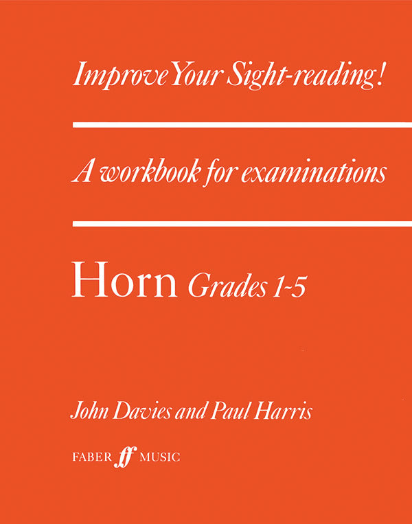 Improve Your Sight-Reading! Horn, Grade 1-5 Cover Image