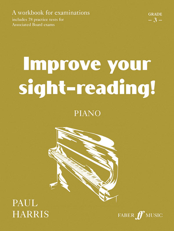 Improve Your Sight-Reading! Piano, Grade 3 Cover Image