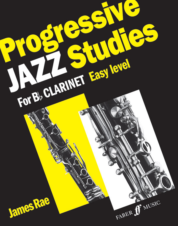 Progressive Jazz Studies for B-flat Clarinet, Book 1 Cover Image