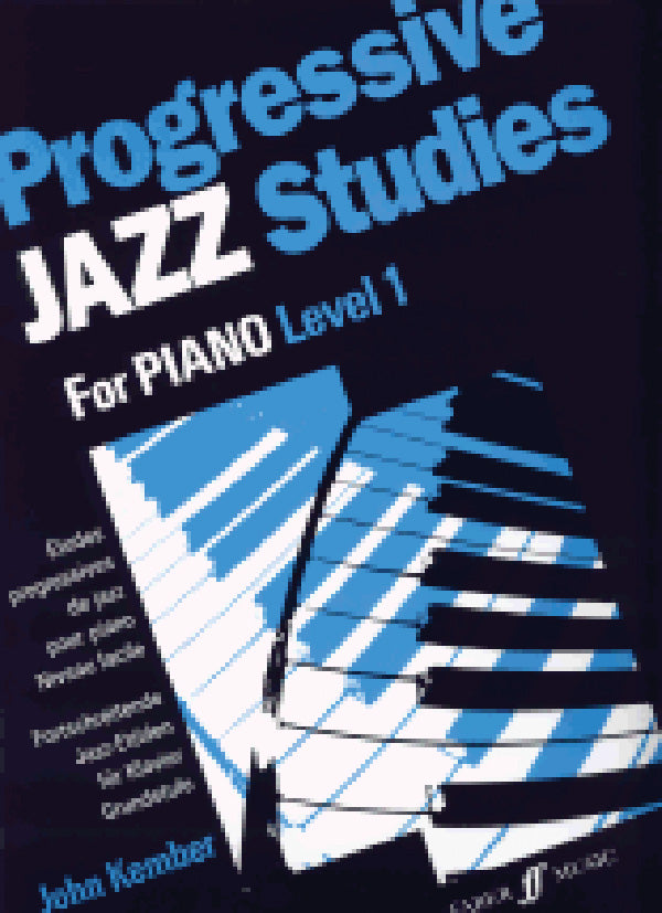 Progressive Jazz Studies for Piano, Level 1 Cover Image