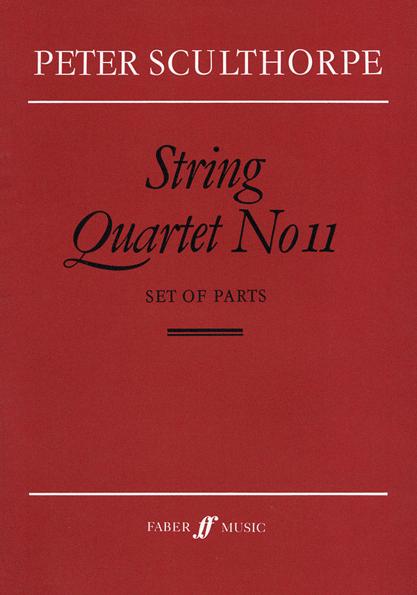 String Quartet No. 11 Cover Image