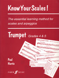 Know Your Scales! For Trumpet, Grade 4-5 Cover Image