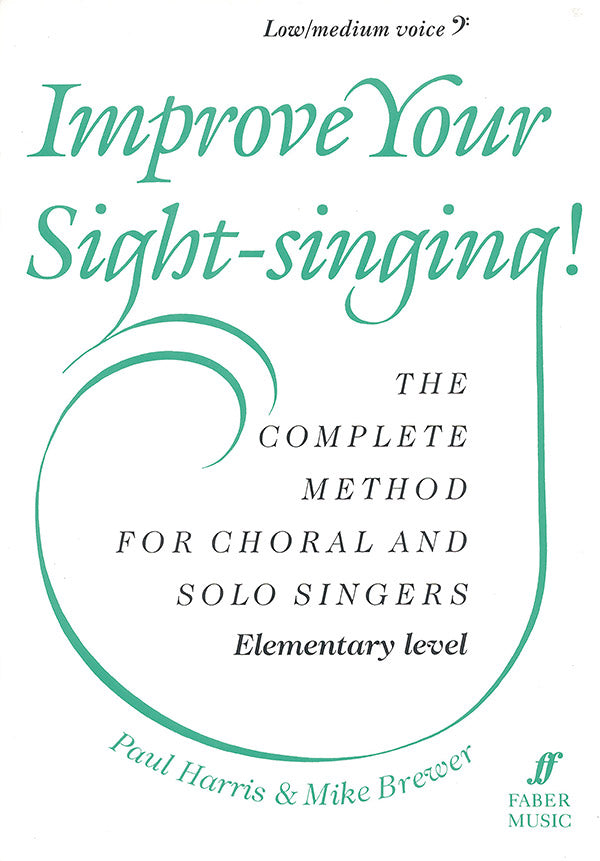 Improve Your Sight-Singing! Cover Image