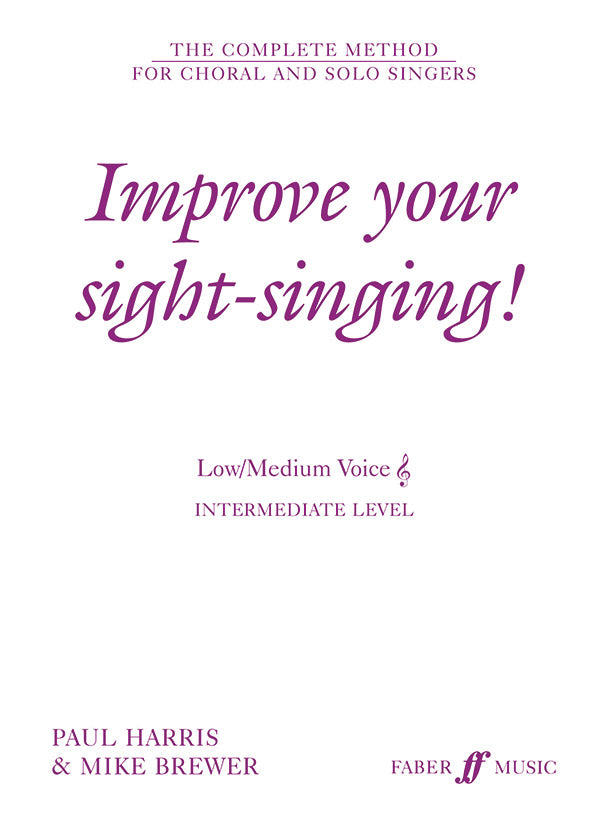 Improve Your Sight-Singing! Cover Image