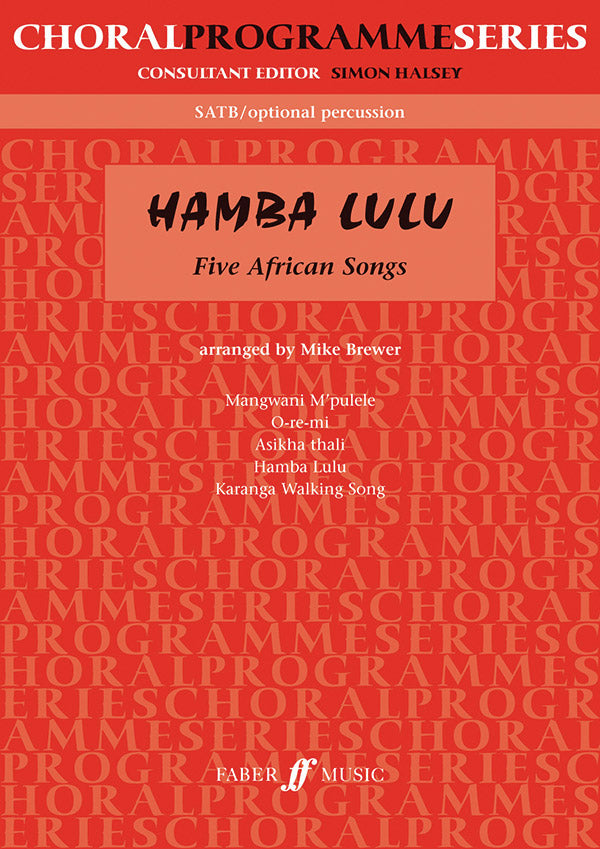 Hamba Lulu: Five African Songs Cover Image