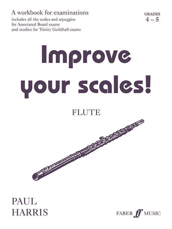 Improve Your Scales! Flute, Grade 4-5 Cover Image
