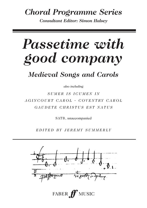 Passetime with Good Company Cover Image