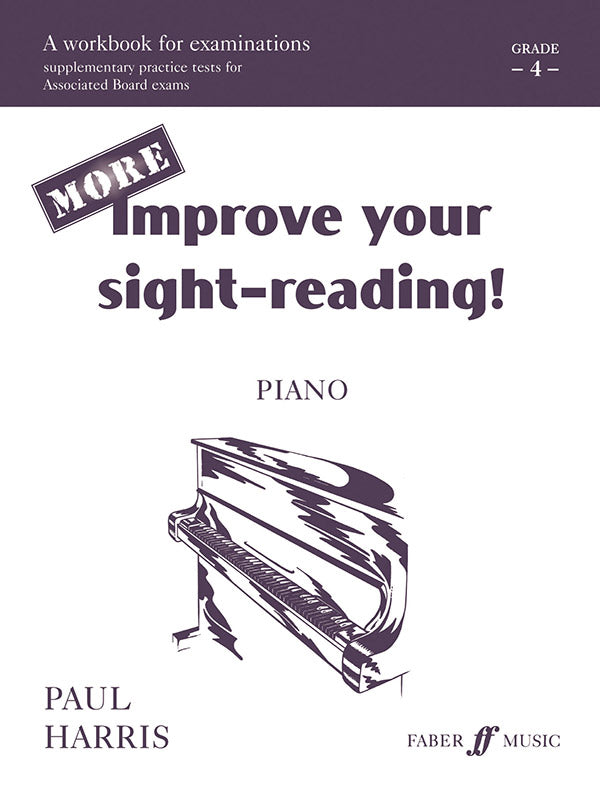 More Improve Your Sight-Reading! Piano, Grade 4 Cover Image