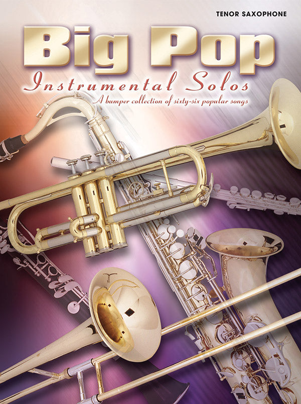 Big Pop Instrumental Solos for Tenor Saxophone (Revised) Cover Image