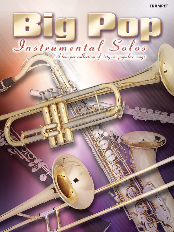 Big Pop Instrumental Solos for Trumpet (Revised) Cover Image