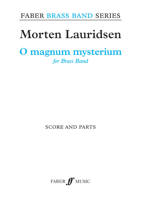 O Magnum Mysterium Cover Image