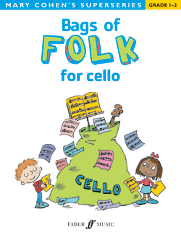 Bags of Folk for Cello (Revised Edition) Cover Image