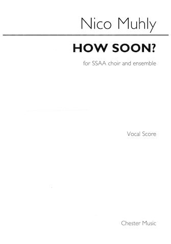 How Soon? Sheet Music Preview