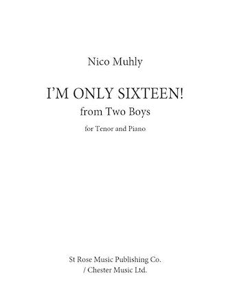 I'm Only Sixteen Sheet Music Preview
