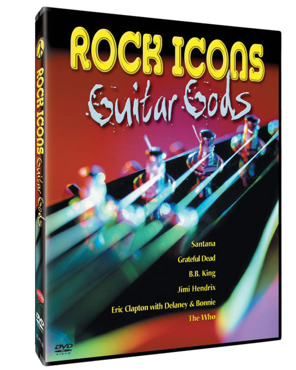 Rock Icons Guitar Gods Cover Image