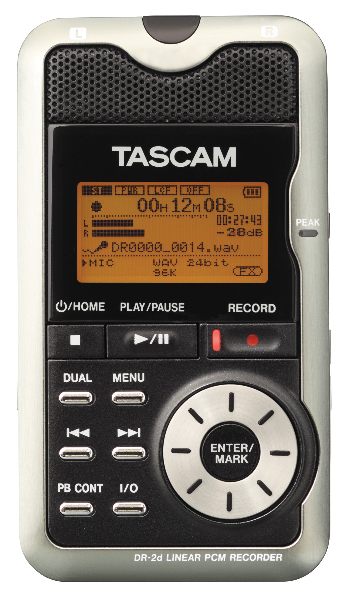 Tascam DR2d Portable Digital Recorder Cover Image