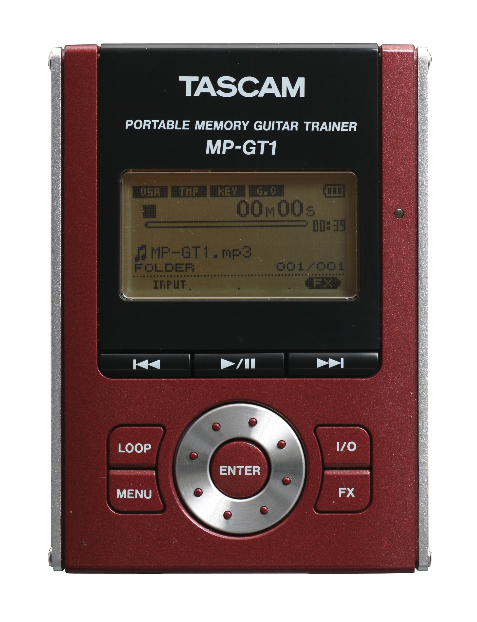 Tascam MPGT1 MP3 Guitar Trainer Cover Image