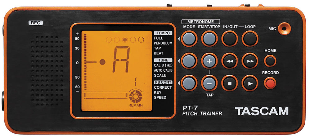 Tascam PT7 Pitch Trainer Tuner Cover Image
