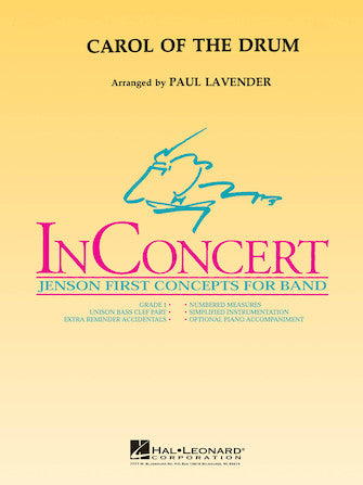 Carol of the Drum - Bassoon Sheet Music Preview