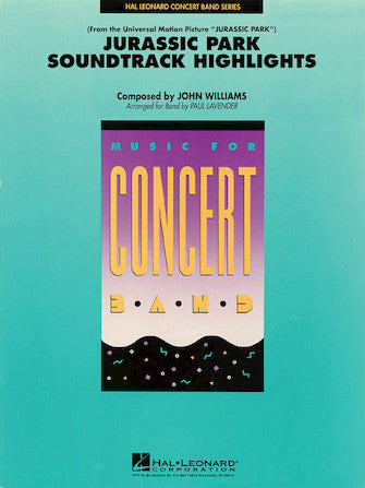 Jurassic Park Soundtrack Highlights (arr. Paul Lavender) Sheet Music Preview
