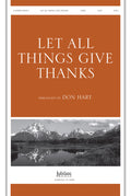 Let All Things Give Thanks Cover Image