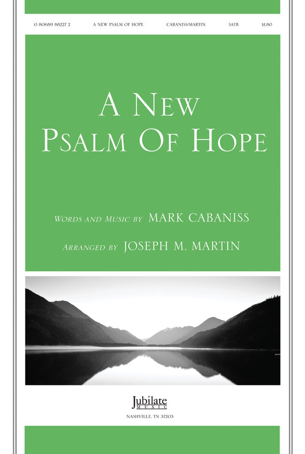 A New Psalm of Hope Cover Image