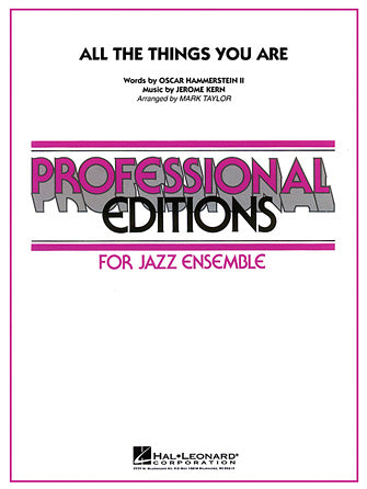 All The Things You Are Sheet Music Preview