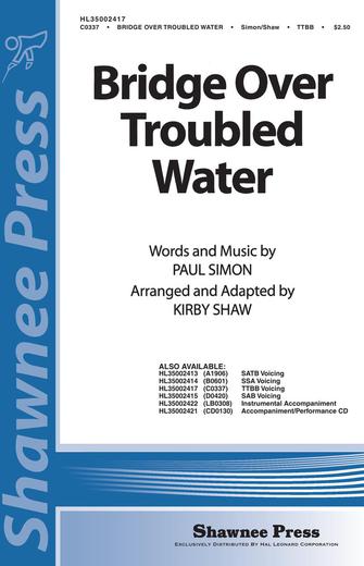 Bridge Over Troubled Water (arr. Kirby Shaw) Sheet Music Preview