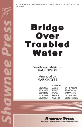 Bridge Over Troubled Water (arr. Mark Hayes) - Percussion Sheet Music Preview