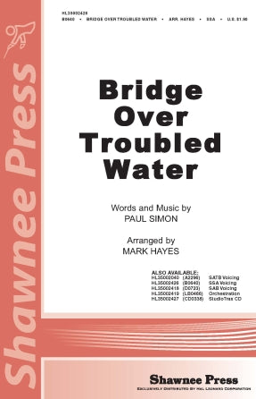 Bridge Over Troubled Water (arr. Mark Hayes) Sheet Music Preview