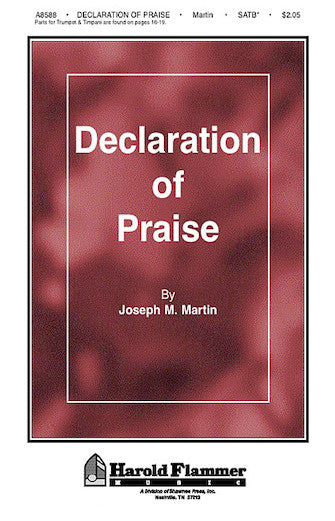 Declaration Of Praise Sheet Music Preview