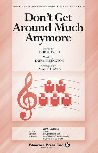 Don't Get Around Much Anymore (arr. Mark Hayes) - Tenor Sax 1  2 Sheet Music Preview