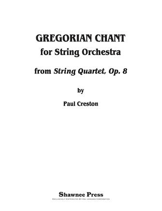 Gregorian Chant for String Orchestra - Cello Sheet Music Preview