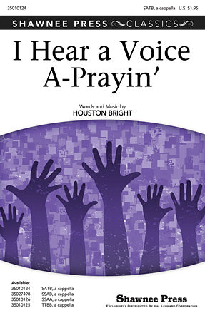 I Hear A Voice A-Prayin' Sheet Music Preview