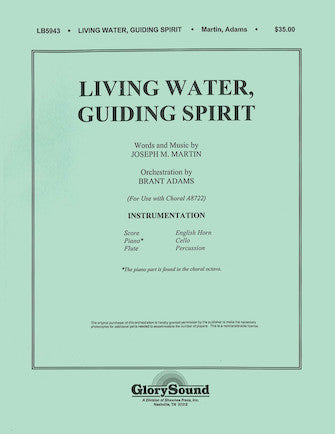 Living Water, Guiding Spirit - Percussion Sheet Music Preview