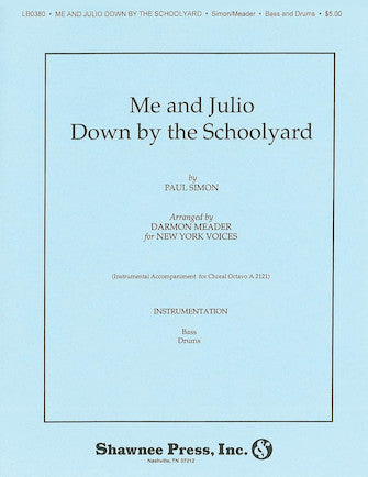 Me And Julio Down By The Schoolyard (arr. Darmon Meader) Sheet Music Preview