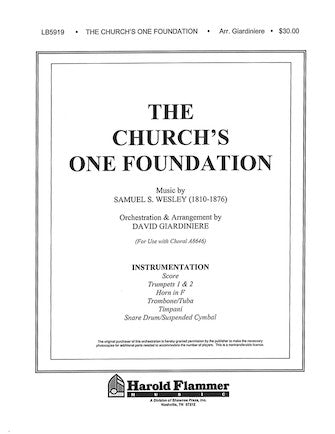 The Church's One Foundation (arr. David Giardiniere) Sheet Music Preview