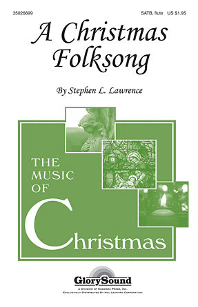 A Christmas Folksong Sheet Music Preview