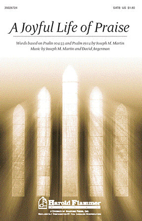 A Joyful Life Of Praise Sheet Music Preview