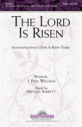 The Lord Is Risen Sheet Music Preview