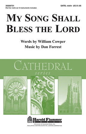 My Song Shall Bless The Lord Sheet Music Preview