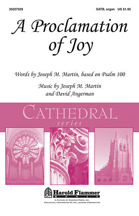 A Proclamation Of Joy Sheet Music Preview